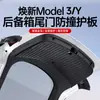 Adequado para a Nova Versão do Model Y da Tesla, Versão de Seis Lugares Yl Painel de Proteção da Tampa Traseira, Compartimento de Armazenamento do Porta-Malas, Placa de Proteção do Porta-Malas