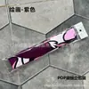 Bolsa Pop Empaquetada Individualmente con Asa Larga, Envuelto con Pañuelo de Seda, Pañuelo Pequeño de Satén Estampado, Cinta, Cinta de Regalo