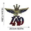 Patch de emblema de águia bordado, best-seller transfronteiriço para jaquetas de couro, jaquetas de motocicleta e decoração DIY