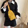 2025 Outono Novo Estilo Coreano Moda Bolsa de Peito Feminina Bolsa de Ciclismo Fitness Deslocamento Viagem Bolsa de Ombro Leve