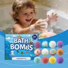 Juguete de Burbujas Set de Bolas de Baño, Cuidado Diario, Cuidado Suave para Cuerpo y Piel, Limpieza de Baño, Divertidas Bolas de Baño
