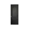 Puerta de madera negra vintage, puerta de dormitorio estilo italiano, puerta de casa, puerta de madera maciza lacada compuesta con moldura, puerta de sala de cocina de mediados de siglo
