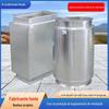 Silenciador galvanizado caixa de pressão estática tubo de silenciador de impedância quadrada equipamento de silenciador ventilação caixa de pressão estática do silenciador