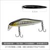 Señuelo falso escama plateada cuchillo sumergido Mino super lance agua dulce pesca marítima ensartado lubina pez mandarín pez negro pez perro caballa española
