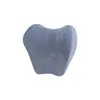 Reposacabezas de Coche, Almohada para el Cuello, Piel de Ante, Almohada de Coche de Gama Alta, Soporte Lumbar, Juego de Reposacabezas Simple Transpirable, Venta al por Mayor