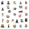 200 nuevas pegatinas de graffiti personalizadas de anime híbrido para portátil, patineta, equipaje, pegatinas impermeables al por mayor