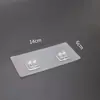 Ganchos Transparentes Adhesivos de Velcro sin Taladro y sin Rastro, Ganchos de Tornillo Fuertes para Marcos de Fotos, Ganchos de Garra para Estanterías, Parches Adhesivos