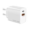 Cargador GaN PD45W calibre europeo para Samsung S20S21S22S23 Apple 15 carga rápida adaptador A C