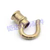 Anillo colgante de bambú de cobre puro gancho colgante gancho de apertura placa de techo lámpara de araña lámpara de cristal anillo colgante antioxidante lámpara de iluminación accesorios de lámpara