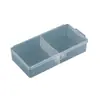Caja multi-rejilla para piezas de ferretería, caja de sub-empaque, caja pequeña para guardar joyas, caja para guardar piezas de arte de uñas, caja de plástico material PP