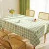 Mantel Impermeable y a Prueba de Aceite, Mantel para Mesa de Comedor sin Lavado, Fresco y Elegante Estilo Ins, Rectangular, Lujo Ligero, Sensación de Alta Gama, Mantel para Mesa de Café para Uso en el Hogar
