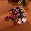 Pulsera de Arcilla Polimérica Apilable de Halloween Amazon Más Vendida Pulsera de Cuentas 2026 Pulsera de Nuevo Estilo Joyería de Mano Divertida y Peculiar
