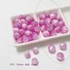 [Caramelo colorido] Cuentas redondas acrílicas imitación ojo de gato diy hechas a mano cuentas sueltas accesorios pulsera materiales de joyería