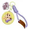 Auténtico Lindo Shin-Chan Dulce Galleta Llavero Colgante Pareja Bolso Llavero Colgante Pequeño Regalo