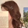 Pinza para el Cabello de Lazo Completo de Diamantes de Alta Gama para Mujer, Pinza para Flequillo Lateral, Pasador Elegante, Pinza Mini de Pato, Nuevo