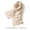 2026 Abrigo de Punto de Cachemir con Botones de Perla Estilo Coreano Versátil Shawl de Lana de Comercio Exterior Bufanda de Doble Uso Largo Medio