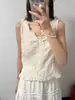 Camisola de rayas para mujer, estilo corto de verano 2026, con un ambiente elegante y de deseo puro
