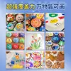 Caneta Acrílica Líquida Reta de Duas Pontas com 168 Cores Caneta de Pintura com Ponta Macia Caneta de Grafite para Estudantes DIY Crianças Marcador de Cor Empilhável