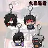 Nuevo llavero acrílico de Naruto con Sasuke y otros personajes de anime, accesorio de llavero 2D
