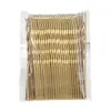 Pinza Negra Ondulada Estilo Coreano de 7cm Pinza Ondulada para Adultos Pasador Negro Pequeño Accesorio para el Cabello Pinza de Acero Pinza Lateral Pasador