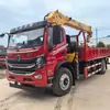 Grúa Montada en Camión Dongfeng Dv3 de un Eje Xcmg Serie g de 8 Toneladas Cabina Sencilla Caja de Carga de 6.1m Grúa Montada en Camión de 8 Toneladas Garantía Nacional