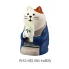 Adornos Pequeños para Coche Estilo Japonés Gato de Té Zakka Tienda Ins Linda Decoración de Escritorio Mini Artesanías de Resina