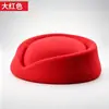 Chapéu de Aeromoça Retrô, Top Plano, Chapéu de Sol Respirável de Verão para Mulheres, Estilo Europeu e Americano, Sensação de Alto Padrão, Chapéu de Sol para Cosplay ao Ar Livre