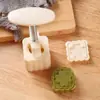 Nuevo Festival de Mitad de Otoño Piel de Hielo Molde para Pastel de Luna Hogar Creativo DIY Pastel de Frijol Mungo Tridimensional Horneado Relieve Abrasivos Venta al por Mayor