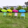 Silla Plegable para Exteriores para Niños con Sombrilla Más Vendida de Amazon, Silla de Camping Portátil, Taburete Pequeño, Taburete Plegable, Silla con Sombrilla