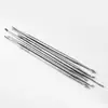 Espátula de Escultura Dupla de Aço Inoxidável, Espátula de Metal para Mistura para Nail Art, Ferramenta de Escultura de Pétalas 3D, disponível para atacado