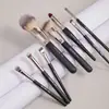 Gemeng Conjunto Completo de Pincéis de Maquiagem Pincel para Blush Máscara Delineador Planos Base Pincel para Sombra de Olho Pincel para Sobrancelha Pincel para Blush em Formato V