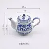 Olla para Salsa de Cerámica Blanco Puro, Olla para Vinagre, Olla para Aceite, Tarro Creativo para Chile de Hotel Restaurante, Olla para Salsa de Soya, Botella para Condimentos, Tarro para Condimentos, Botella para Aceite