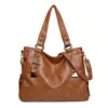 Bolsa Transfronteriza de Gran Capacidad para Mujer 2025 Nueva Moda Bolso Tote Portátil Bolso de Hombro de PU Bolso Cruzado Venta al por Mayor