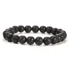 Super muitos estilos pulseira de contas elástica 8mm estilo simples versátil diário unissex acessórios vendas diretas da fábrica