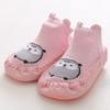 Calcetines de Suelo de Cuero para Primavera y Otoño Zapatos y Calcetines de Bebé de Dibujos Animados para Bebés y Niños Pequeños Antideslizantes de 0 a 1-3 Años Calcetines de Algodón para el Suelo Infantil PD001