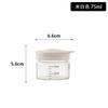 Frasco de vidro de alto teor de borosilicato selado frasco de tempero portátil pote de molho de salsa frasco de molho transparente com tampa de silicone