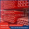 Fábrica atacado cpvc tubo de energia 110 pvc vermelho plástico escavação energia comunicação tubo rosqueamento proteção invólucro