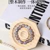 Herramientas para Hacer Joyería con Cuentas Placa Creativa para Diseño de Joyería Placa de Exhibición de Joyería de Madera Maciza Placa de Almacenamiento Placa de Exhibición para Posar Joyas con Cuentas