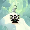 Crónicas de Batalla de Luo Xiaohei Merchandising de Anime Llavero Versión Q Fengxi Luo Zhu Acrílico Doble Cara Encanto para Mochila