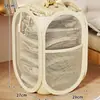 Cesta de Armazenamento Dobrável Doméstica Brinquedos de Bebê Blocos de Montar Cesta de Armazenamento Banheiro Vaso Sanitário Cesta de Armazenamento de Roupas Sujas