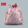 10Yjgz Saquinho Bordado com Cordão de Frutas Arredondadas Bolsa para Joias Bolsa para Brinquedos Bolsa de Noz Bolsa para Contas Budistas Leidezhu