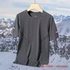 Impressão tridimensional costura gelo seda algodão camiseta de manga curta masculina solta meia manga 2024 nova camiseta masculina casual de verão