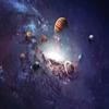Impresión de fábrica comercio exterior transfronterizo universo TEMU planeta sistema solar póster lienzo pintura al óleo núcleo pintura sin marco pintura con bastidor