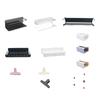 Almacenamiento de accesorios para tablero perforado de agujeros redondos magnéticos, pegatinas decorativas, caja de almacenamiento para pared lateral de refrigerador, caja de almacenamiento de succión magnética