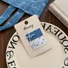 Nuevo Pasador de Encaje Azul Denim Fresco Versátil Accesorio para el Cabello de Niña Pinza para el Cabello Flequillo Pasador Lateral Adorno para el Cabello