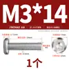 Muebles de Acero Inoxidable 304 Tornillos de Cabeza Plana Grande Biselada de Zócalo Hexagonal Tornillos de Cabeza Redonda con Borde Biselado Pernos con Borde Biselado M2-M12