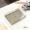 Bandeja Rectangular Transparente para Uso Doméstico, Lujo Ligero, Gama Alta, Alto Valor Estético, Adecuada para Salones de Belleza, Juegos de Té, Tazas, Botellas de Agua, Almacenamiento y Bandejas de Té