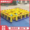 Soporte Móvil Grande para Exteriores Tipo Combinado para Piscina Rompeolas Tobogán Acuático Equipo de Diversión