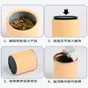 Pequeno Lata de Chá Portátil Universal Lata de Fácil Abertura Chá Preto Chá Verde Chá Branco Chá Aromatizado Pequena Mini Caixa de Chá Lata de Papel