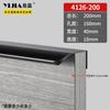 Yijia Porta para Cima Grande Porta de Guarda-roupa Maçaneta Invisível Moderna Simples Topo Minimalista Gaveta de Armário Maçaneta da Porta do Armário